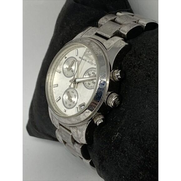 Michael Kors Runway MK5428 Women Stainless Steel Analog Dial Quartz Watch WO687 - Picture 4 of 12